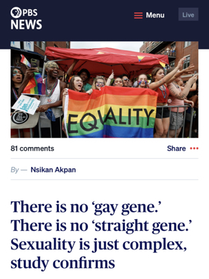 Sexuality Orientation Research