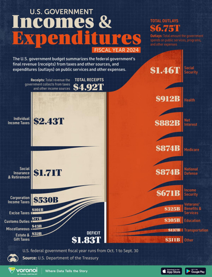 Visual Capitalist Incomes & Expenditures