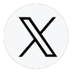 X Social Media Icon